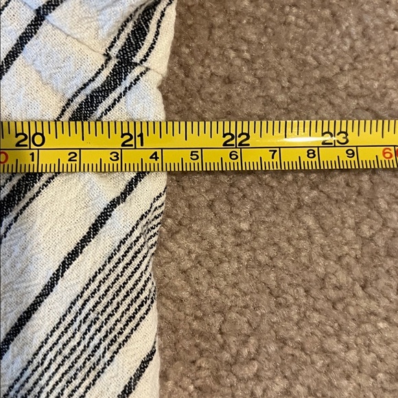 Soft Surroundings Black and White Striped Tunic, NWT, L - Picture 9 of 10
